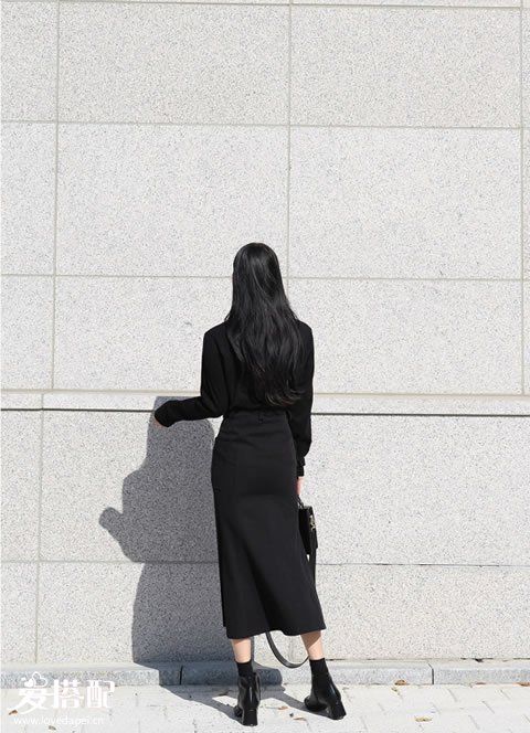 All black穿搭